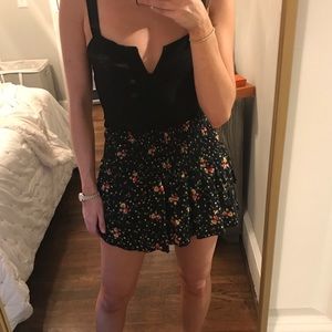 Blue Life Ruffle Mini Skort